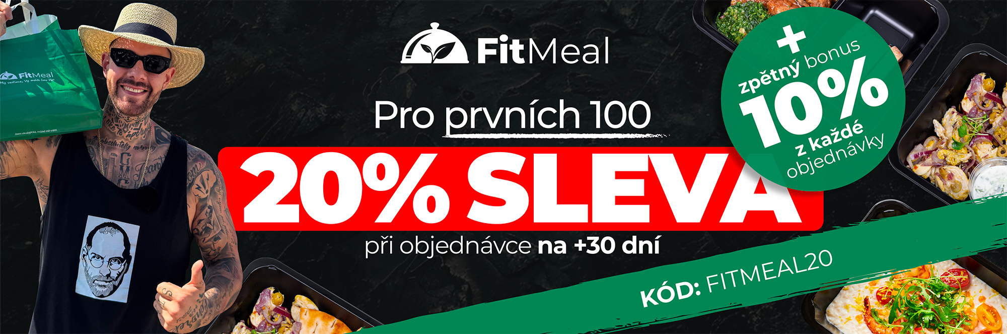 Fitmeal - akce 20% sleva na programy