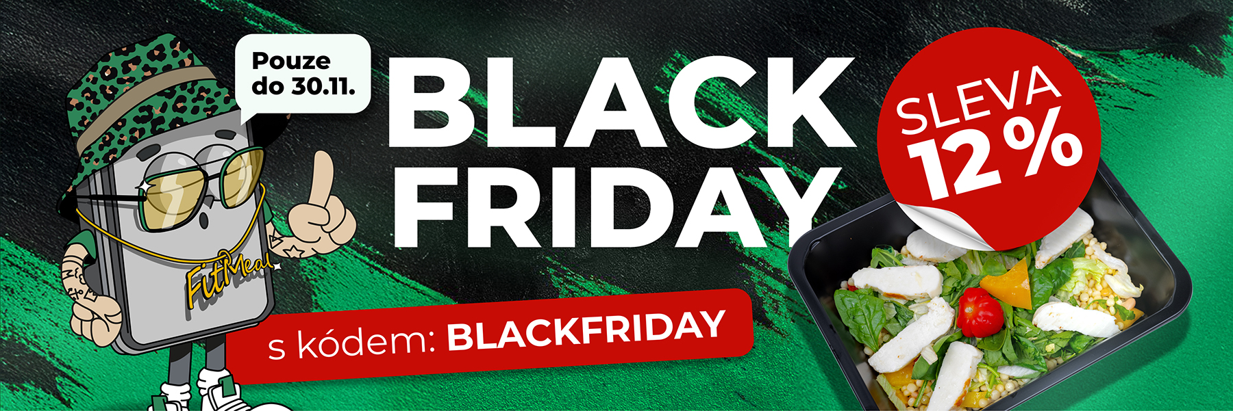 Fitmeal - Black Friday 2025 sleva 12% na programy