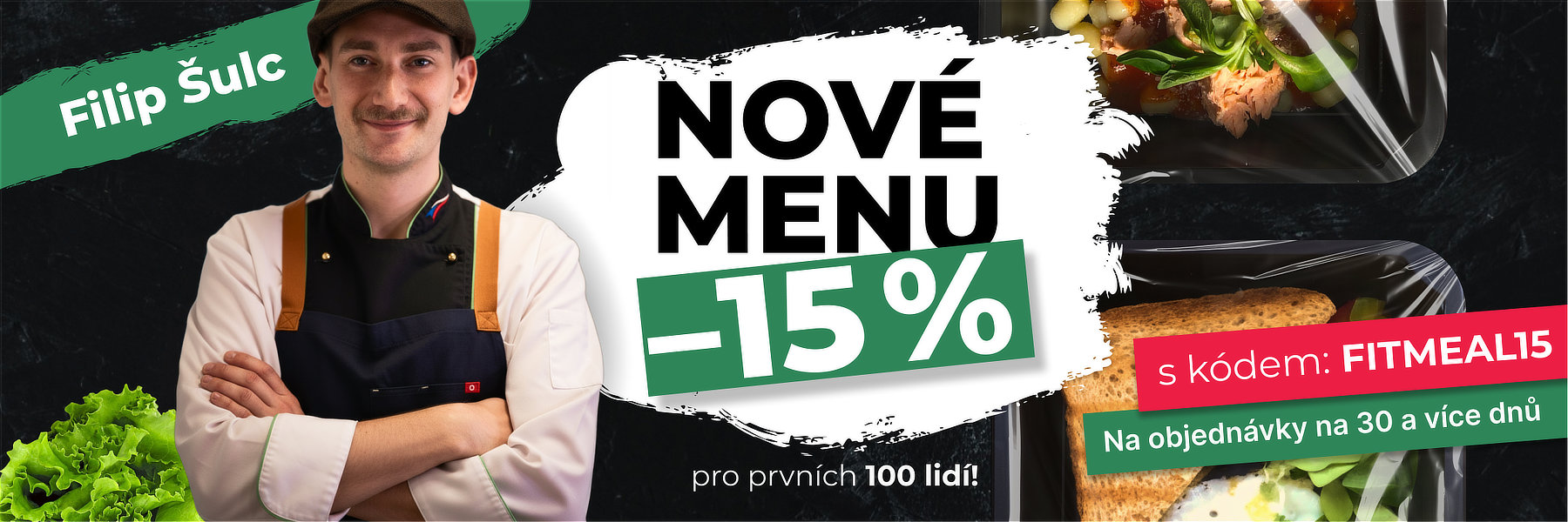 Nové menu -15 %