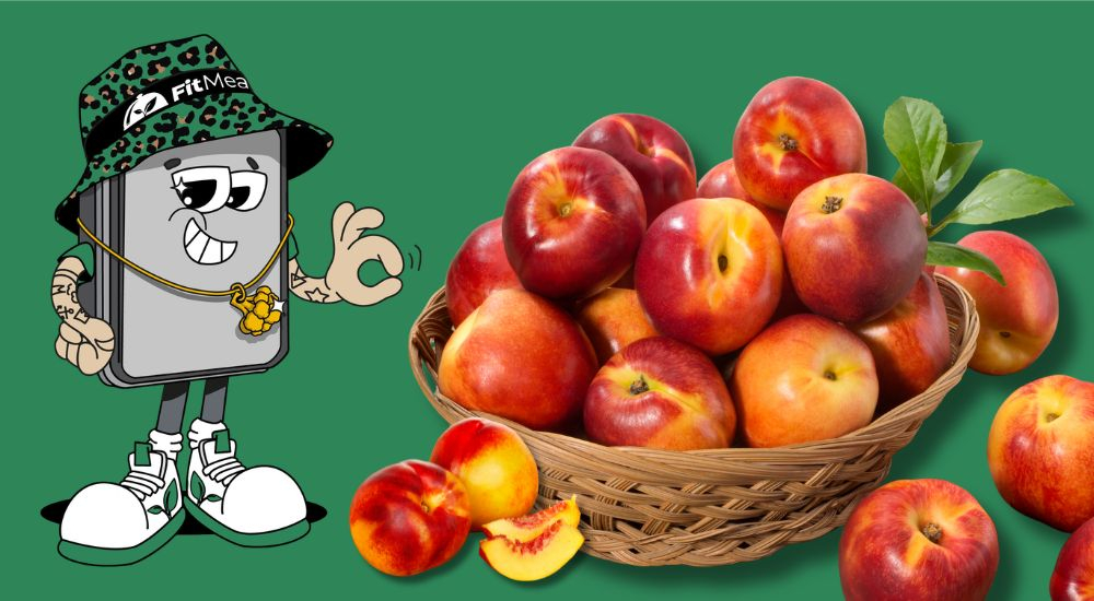 Fotka Nektarinka jako zdravá svačina